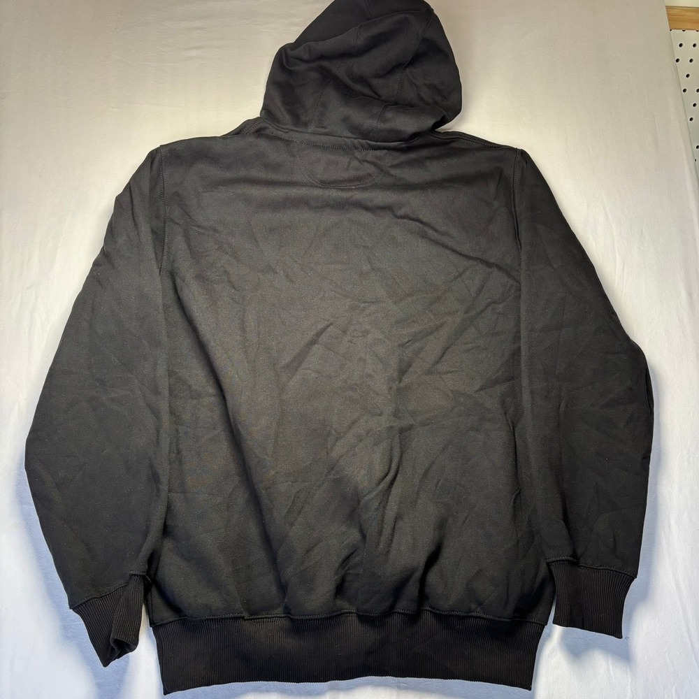 Carhartt Hoodie Rain Defender Mens Medium Black Paxton Heavy Loose Fit TS0615 - Picture 5 of 10